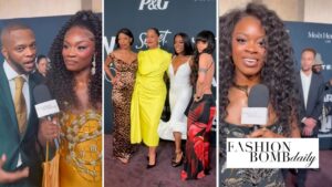 On the Scene at the Ebony Power 100 Gala: Karrueche in a Black Kamilla Purshie Dress, Clarissa Shields in a Yellow Ivy Showroom Gown, Ari Lennox Sparkles in a Black Roberto Cavalli Look + More!