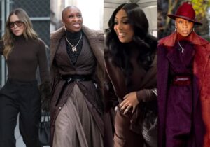 Thanksgiving 2025 Style Roundup: Teyana Taylor in White Jil Sander x Moncler, Ciara in Pink Cordova, Cynthia Erivo in Max Mara, and More!