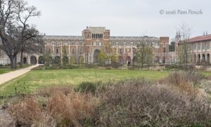 Campus stroll at Rice University
