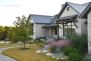 Waterwise Austin garden alight with grasses