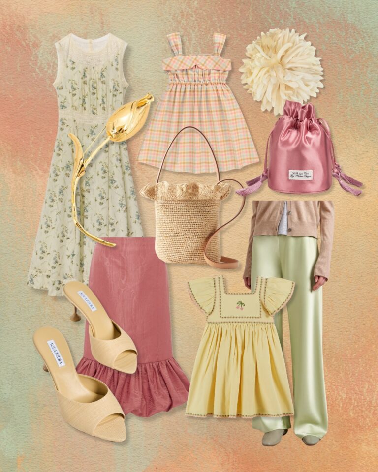 Easter Brunch Outfits: Hers & Littles