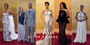 The Top Looks From The 2026 Sag Awards: Teyana Taylor in Thom Browne, Sheryl Lee Ralph in Saiid Kobeisy, Mindy Kaling in Yara Shoemakere, and More!
