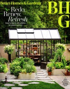 My article “Home Turf” is in Better Homes & Gardens magazine