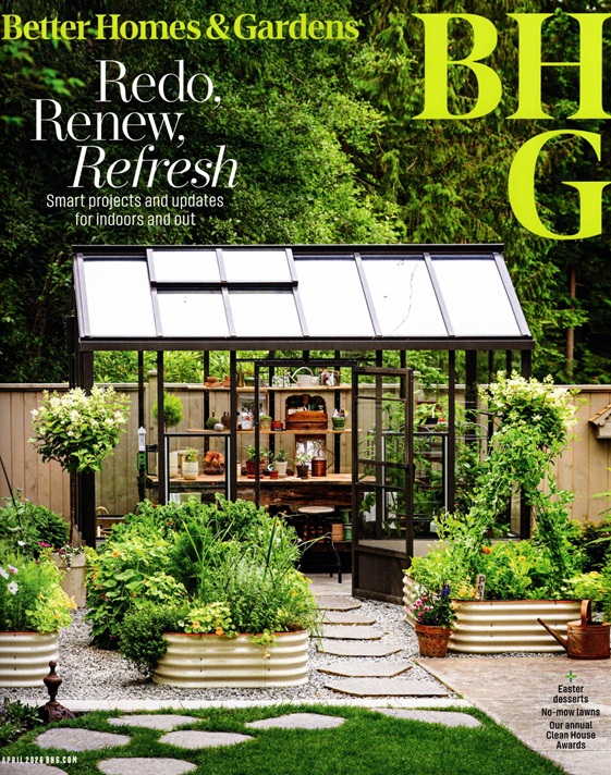 My article “Home Turf” is in Better Homes & Gardens magazine