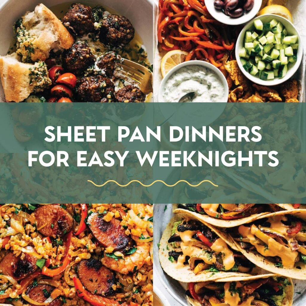 20 Sheet Pan Dinners for Easy Weeknights