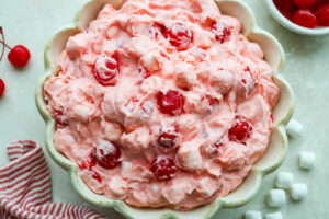 Cherry Cheesecake Fluff Salad (Easy No-Bake Dessert)