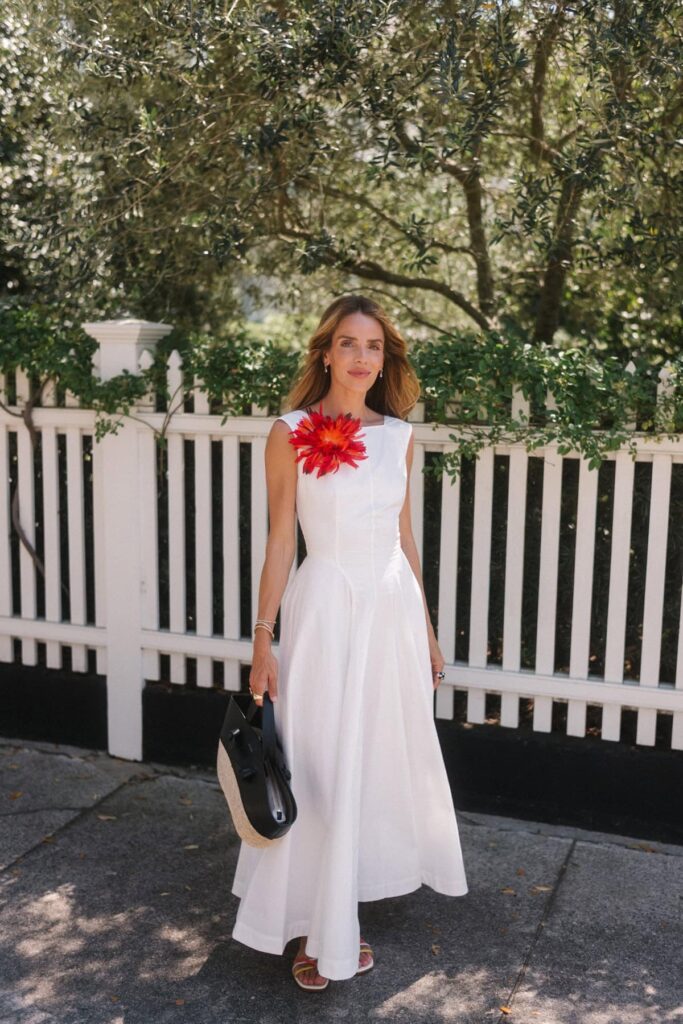 Touch of Red/White Dresses – Julia Berolzheimer