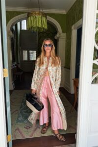 Soft Satin and a Hint of Animal Print