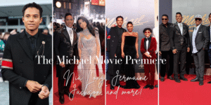 Nia Long Wears Alex Perry Black Velvet Gown to the Michael Movie World Premiere + Jermaine Jackson, Prince, Blanket and More!