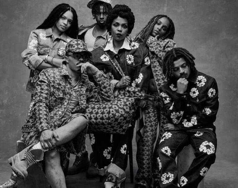 Lauryn Hill and Her Children Star in Black-and-White Denim Tears Spring 2026 Campaign Celebrating Heritage and Craftsmanship