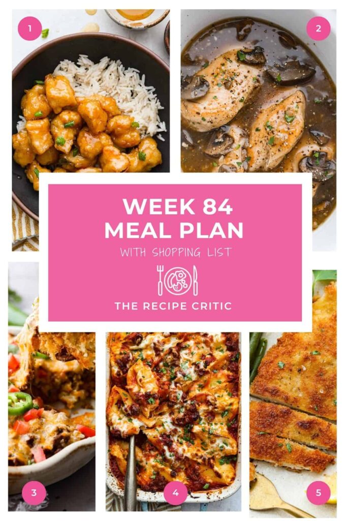 Easy Weekly Meal Plan (Family-Friendly Dinner Ideas)