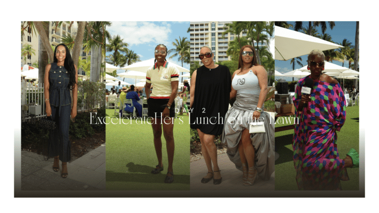 Day 2: ExcelerateHer’s Lunch on the Lawn Featuring Jessica NBongo, Tahaji Felder, Bevy Smith, and More!