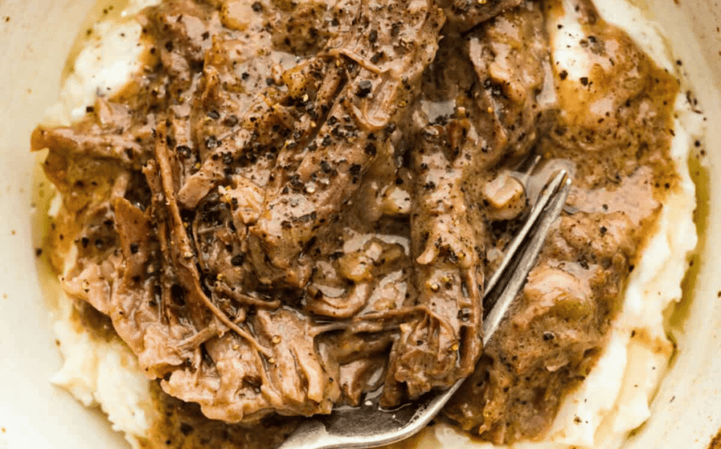 4 Ingredient Mushroom Beef (Classic Roast)| The Recipe Critic