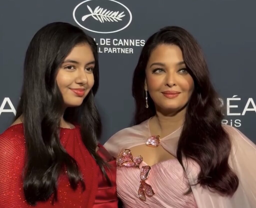 Aishwarya Rai Bachchan Posed with Her Daughter Aaradhya in a Pink Sophie Couture Gown at the L’Oréal Paris Lights on Women’s Worth Gala at Cannes 2026