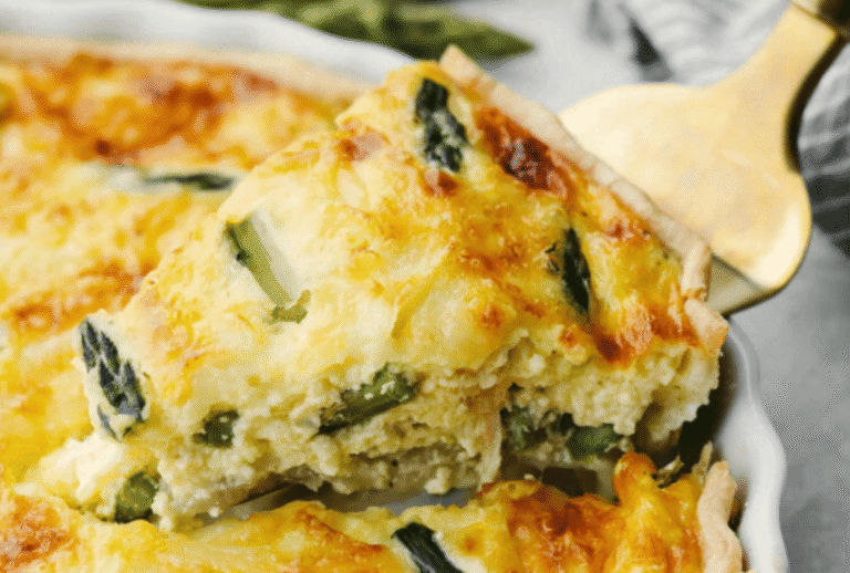 Asparagus Quiche Recipe (Easy Spring Brunch)