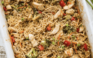 Ramen Noodle Casserole (Dump and Bake)