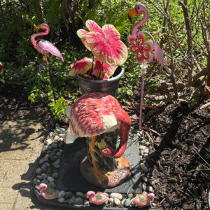 Colorful Art in Patricia’s Michigan Garden
