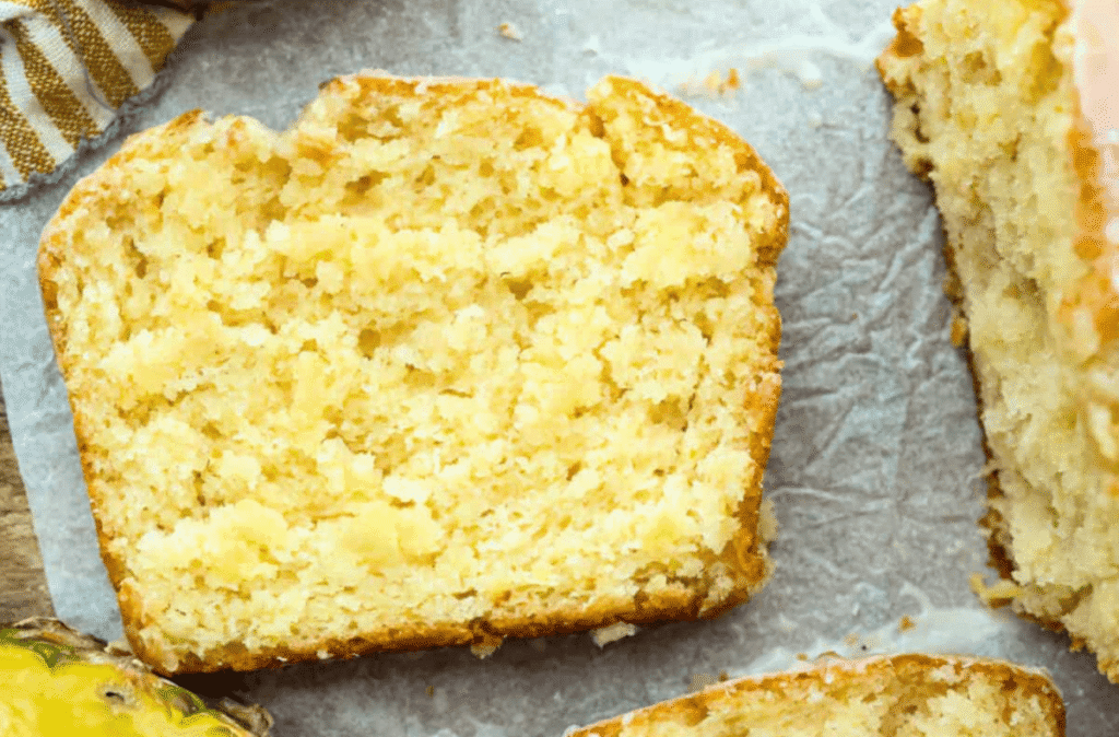 Soft and Moist Glazed Pineapple Bread