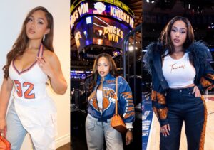 Jordyn Woods’ Game Day Style at the NBA Finals: Custom Tailored by Zunyda, LaPointe, and More