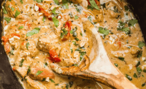 Slow Cooker Thai Peanut Chicken Recipe
