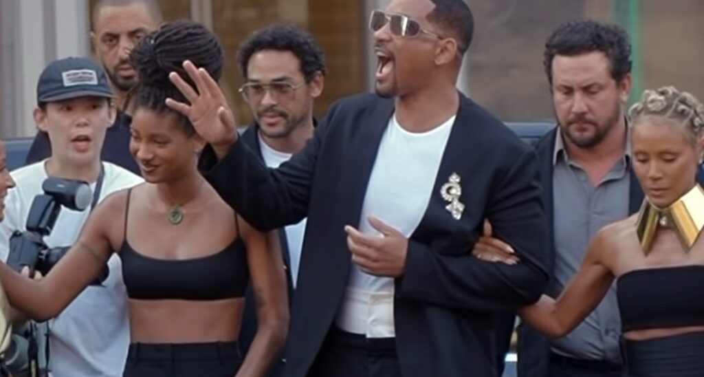 The Smith Family Steps Out in All-Black for Jaden Smith’s Christian Louboutin Event in Paris