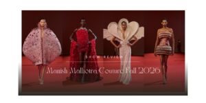 Manish Malhotra Debuts Fall 2026 “Maa” Collection at Paris Haute Couture Week