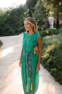 Dressed in Gemstone Shades – Julia Berolzheimer