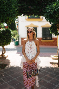 The Many Moods of a Printed Skirt