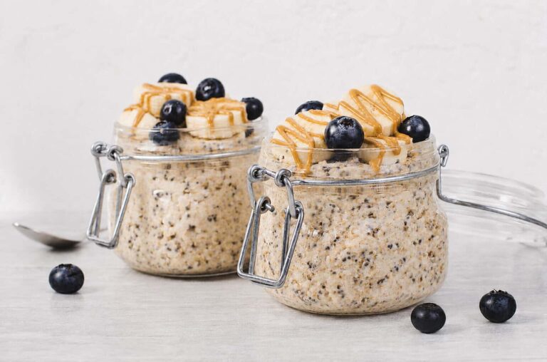 Blueberry Protein Overnight Oats | MyFitnessPal
