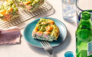 Salmon and Spinach Frittata | MyFitnessPal
