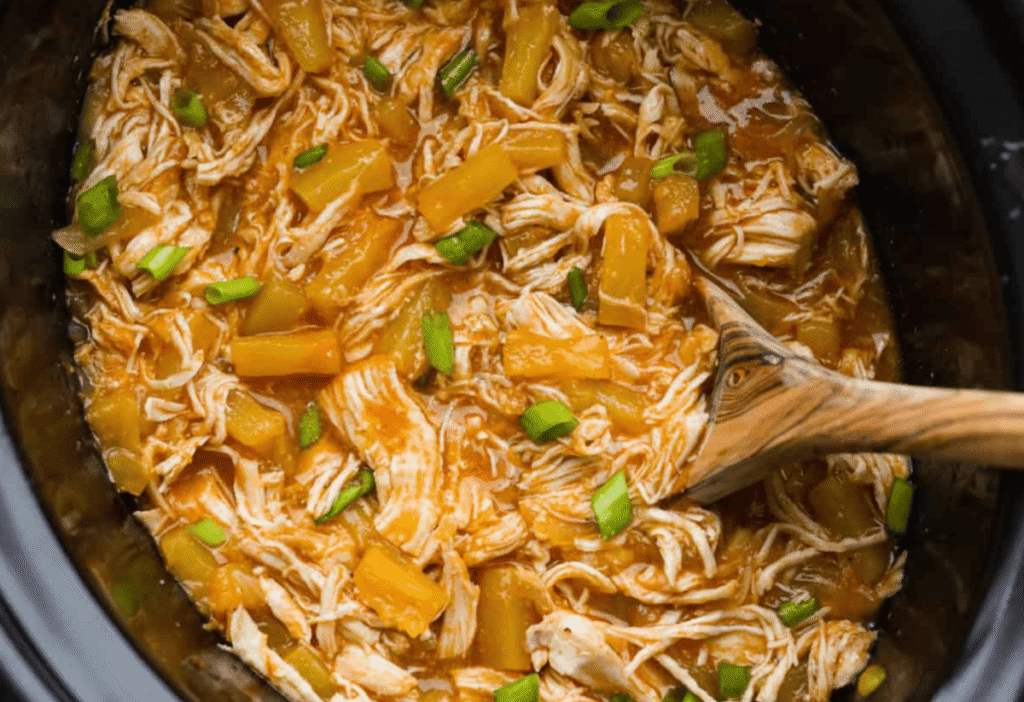 Slow Cooker Hawaiian Chicken (Aloha Chicken)