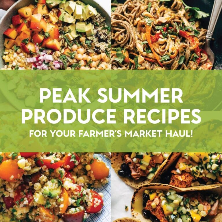 35 Summer Produce Recipes For Your Farmer’s Market Haul