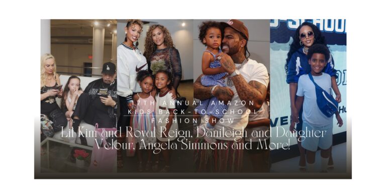 Lil Kim and Royal Reign, Danileigh and Daughter Velour, Angela Simmons and More Take Over the 17th Annual Amazon Kids Back-to-School Fashion Show