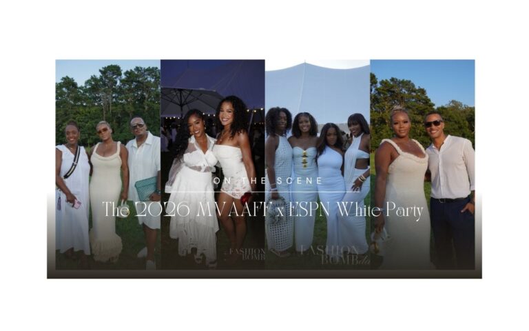 Fashion Bomb Daily On the Scene: The 2026 MVAAFF x ESPN White Party on Martha’s Vineyard