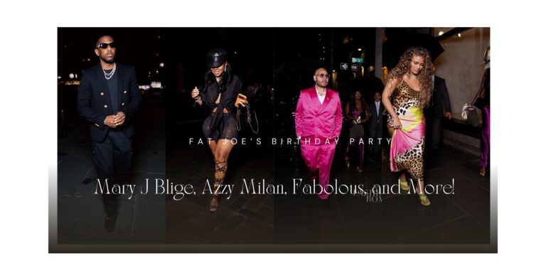 Remy Ma, Mary J Blige, Azzy Milan and More Come Out in Style for Fat Joe’s Birthday Party