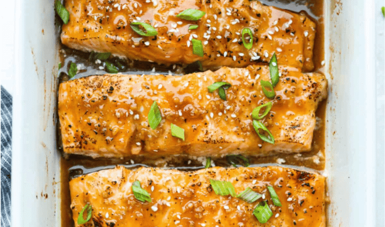 Maple Glazed Salmon (Easy Sweet and Savory Dinner)