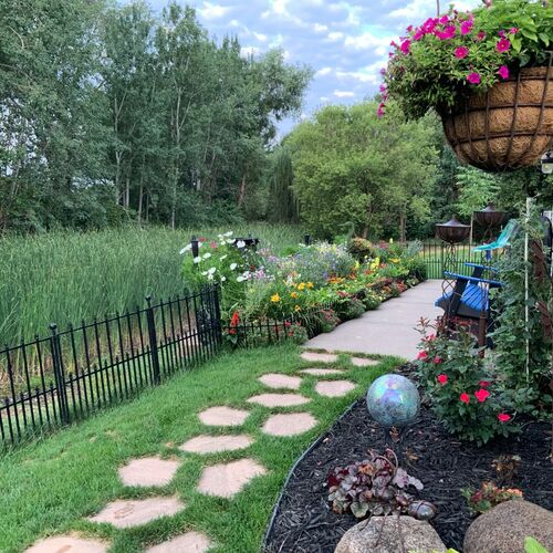 Kathleen’s Color-Filled Garden in Hudson, Wisconsin