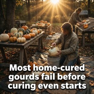 How Are Ornamental and Hard-Shell Gourds Cured So They Last? –