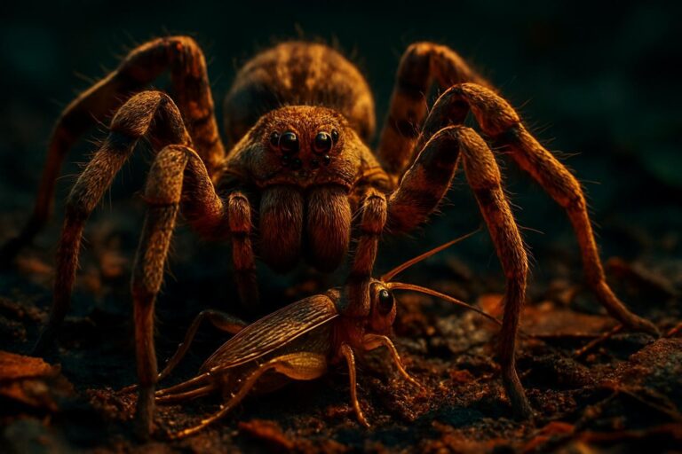 How Do Wolf Spiders Hunt Without a Web? –
