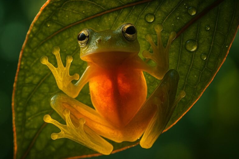 How Do Glass Frogs Become Nearly Invisible? Their Liver Is the Key –