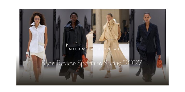 Show Review: Sportmax Spring 2027 Made a Case for Classics With a Point of View