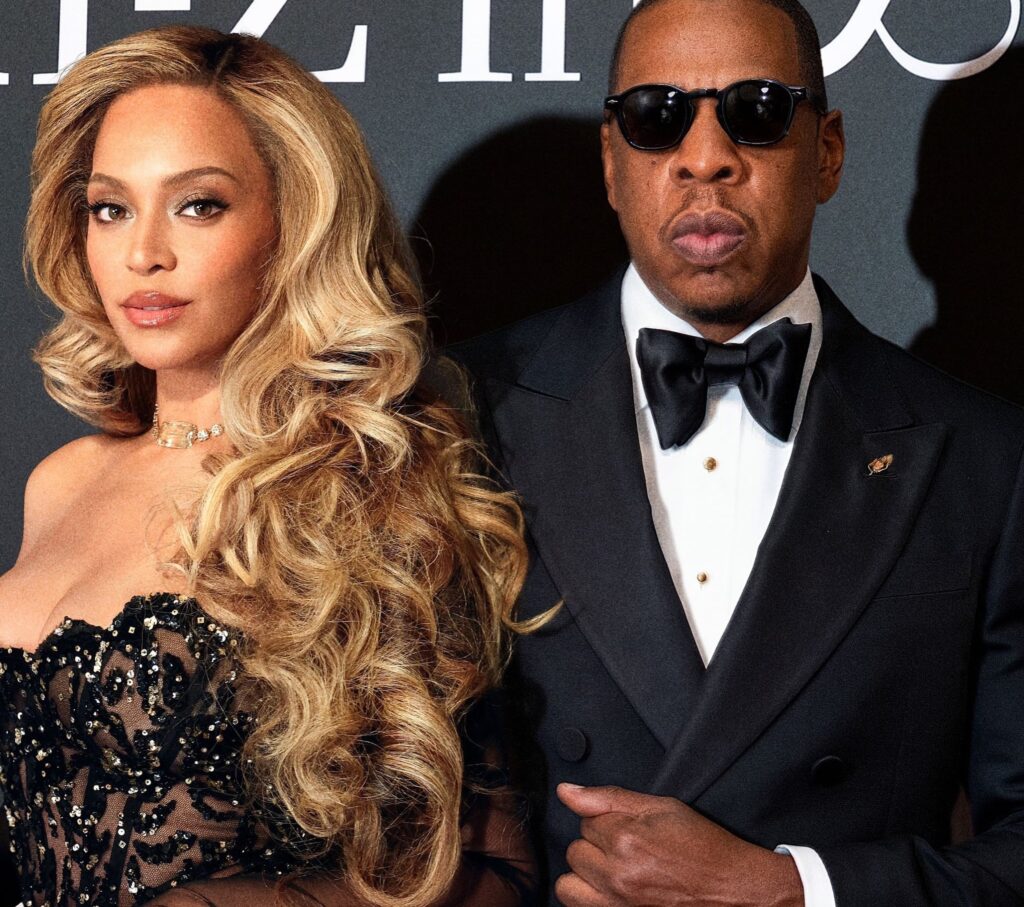 Beyoncé Wore A Black Sheer Embellished Elie Saab Gown for Jay-Z’s HBO Documentary