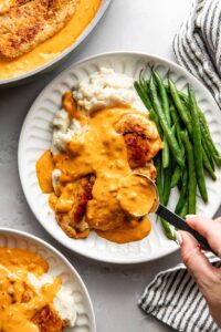 Chicken with Cajun Cream Sauce Recipe