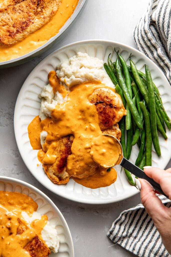 Chicken with Cajun Cream Sauce Recipe