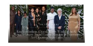 Kim Kardashian, Oprah, Kerry Washington & More A-Listers Attend Lucas Museum of Narrative Art Opening Night Gala