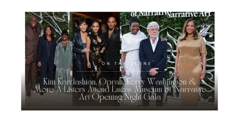 Kim Kardashian, Oprah, Kerry Washington & More A-Listers Attend Lucas Museum of Narrative Art Opening Night Gala