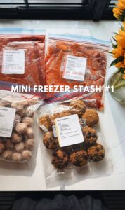 Mini Freezer Stash #1 – Pinch of Yum