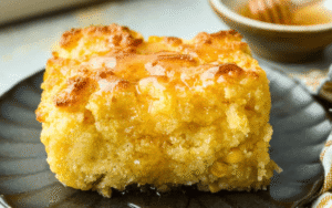 Butter Swim Cornbread with Creamed Corn