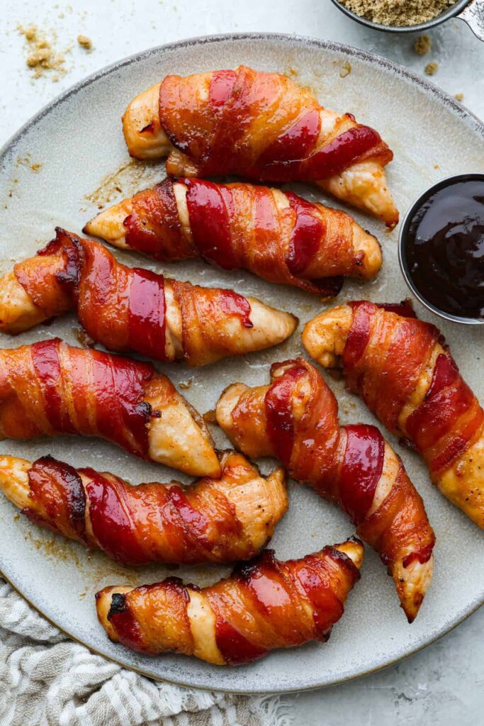 Bacon Brown Sugar Chicken Tenders