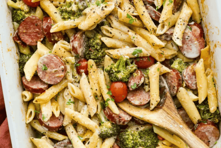 Creamy Sausage Pasta Bake | The Recipe Critic